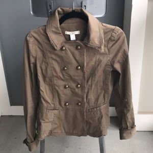 Ann Taylor Loft Military Inspired Jacket